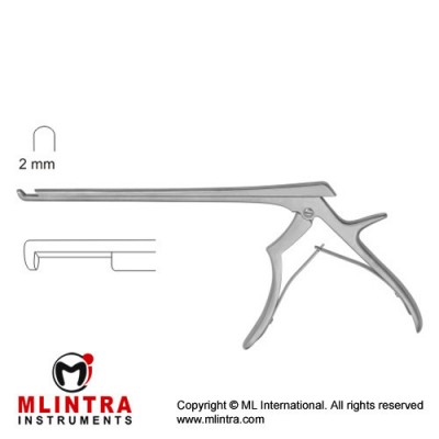 Ferris-Smith Kerrison Punch Down Cutting Stainless Steel, 15 cm - 6" Bite Size 2 mm Ferris-Smith Kerrison Punch Down Cutting Stainless Steel, 15 cm - 6" Bite Size 2 mm